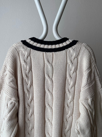 90s Tilden knit sweater