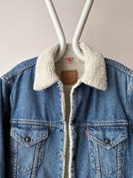 Levi's 1980s sherpa denim trucker