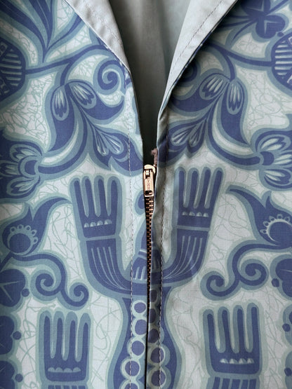 1970s Zip-Up Hawaiian Shirt