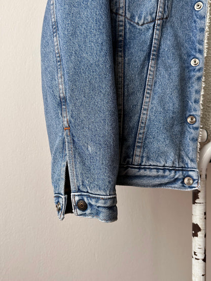 Levi's 1980s sherpa denim trucker