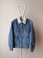 Levi's 1980s sherpa denim trucker