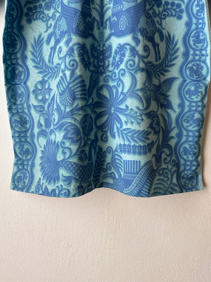 1970s Zip-Up Hawaiian Shirt