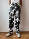 1990s US army monotone camo trousers - w22-30