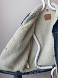 Levi's 1980s sherpa denim trucker