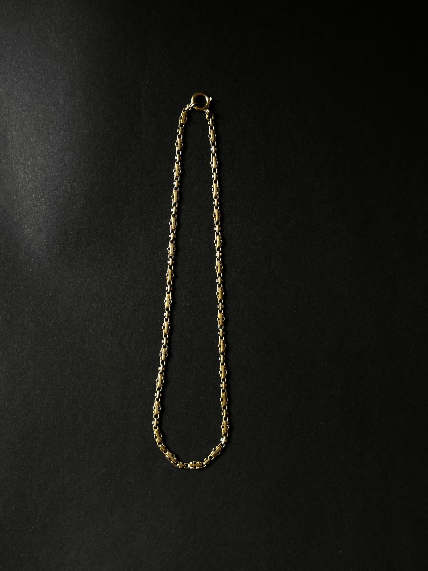 1920-30s Czechoslovakia Artdeco watch chain / choker Au585