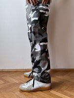 1990s US army monotone camo trousers - w22-30