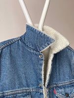 Levi's 1980s sherpa denim trucker