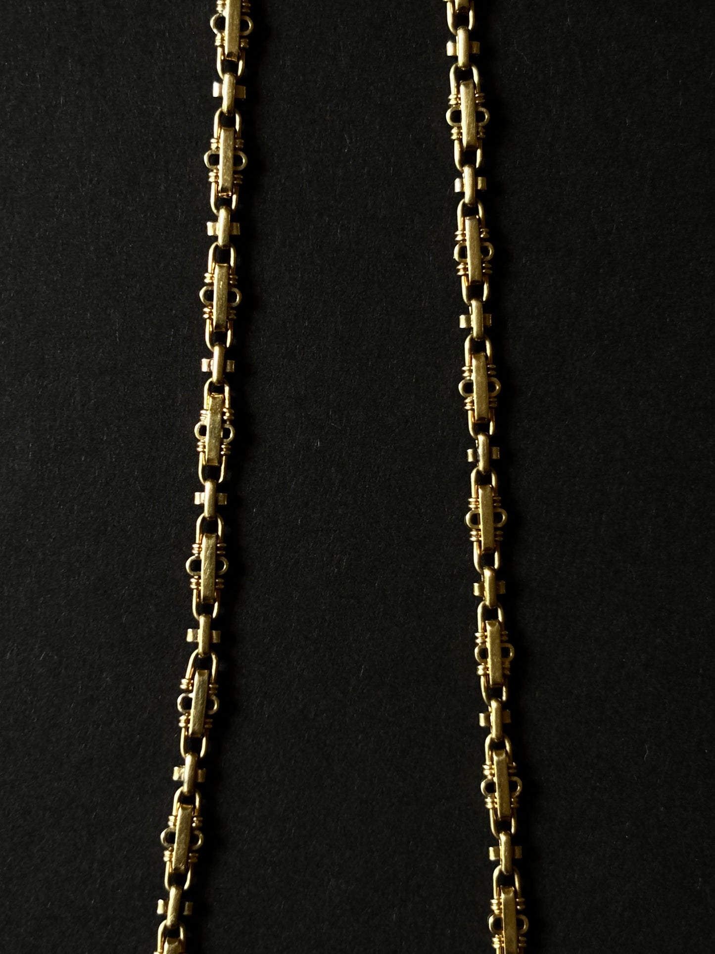 1920-30s Czechoslovakia Artdeco watch chain / choker Au585