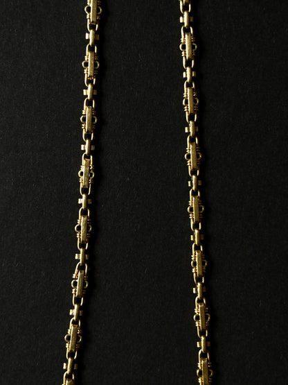 1920-30s Czechoslovakia Artdeco watch chain / choker Au585