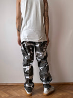 1990s US army monotone camo trousers - w22-30