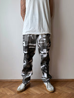 1990s US army monotone camo trousers - w22-30