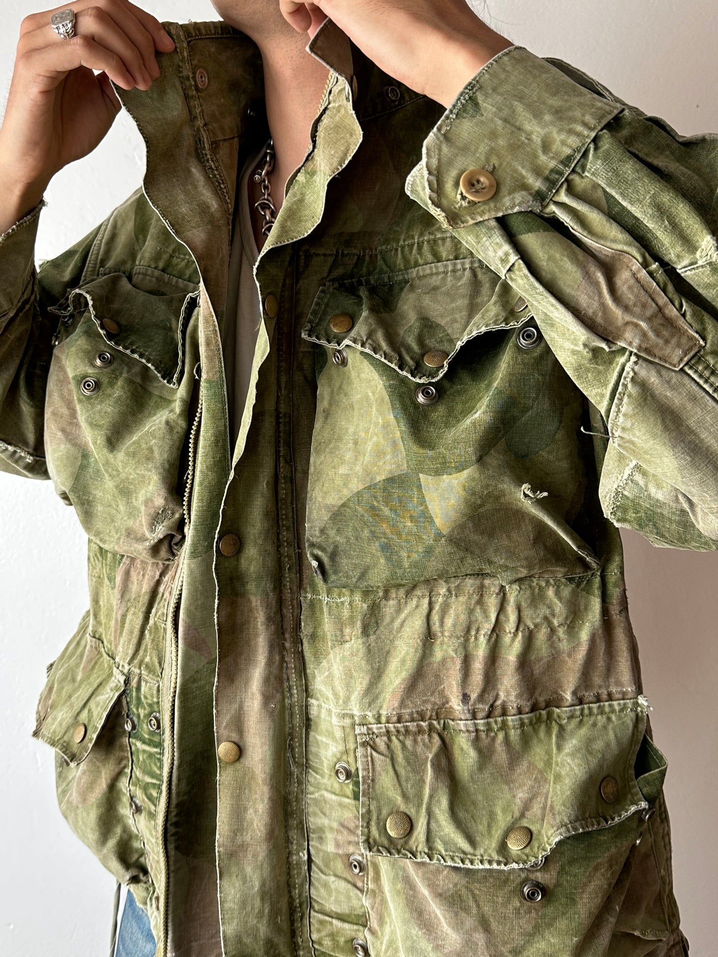 1956s Belgian army parachute smock