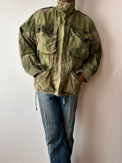 1956s Belgian army parachute smock