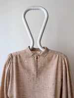 80s beautiful fabric blouse