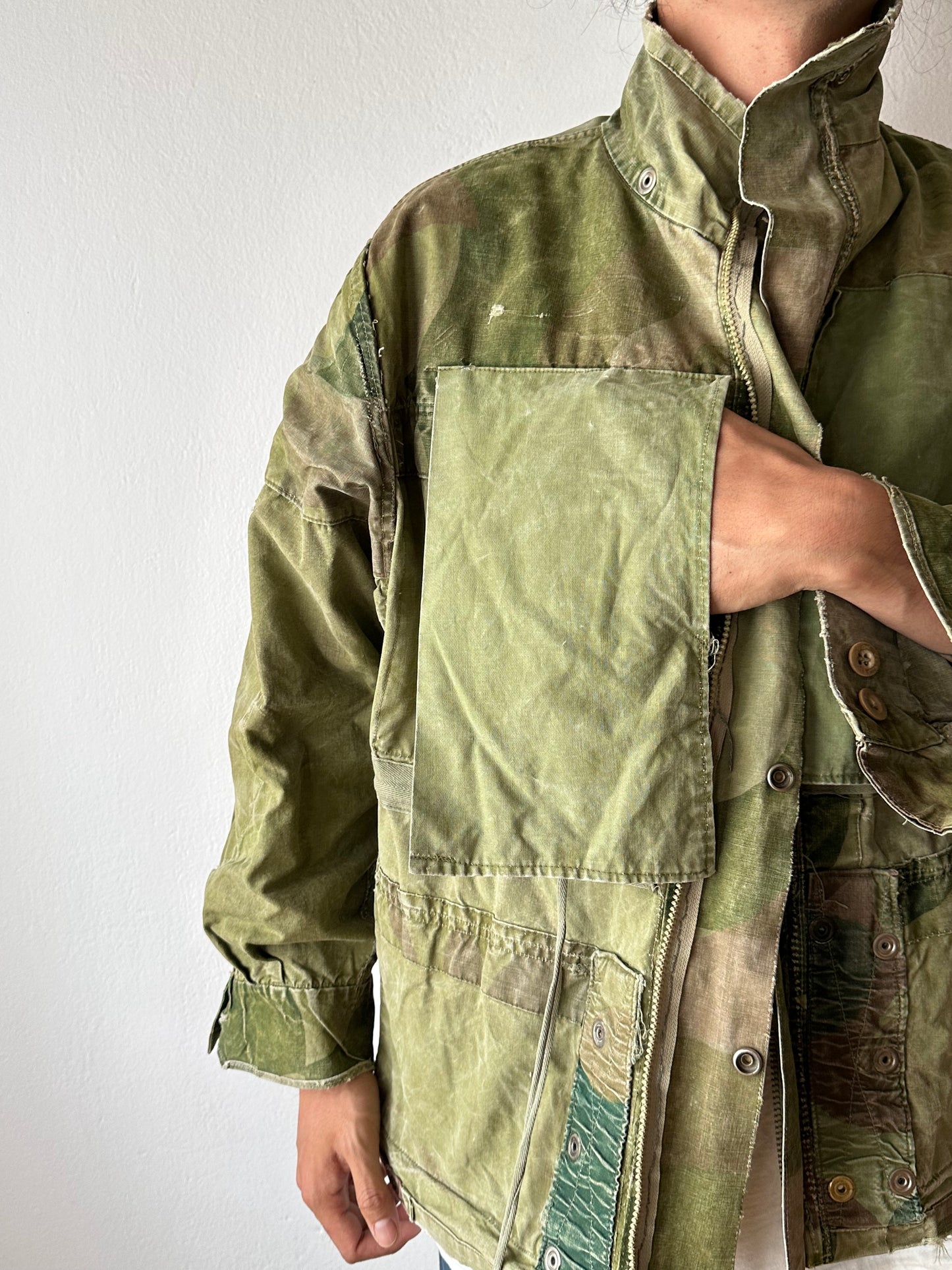 1956s Belgian army parachute smock