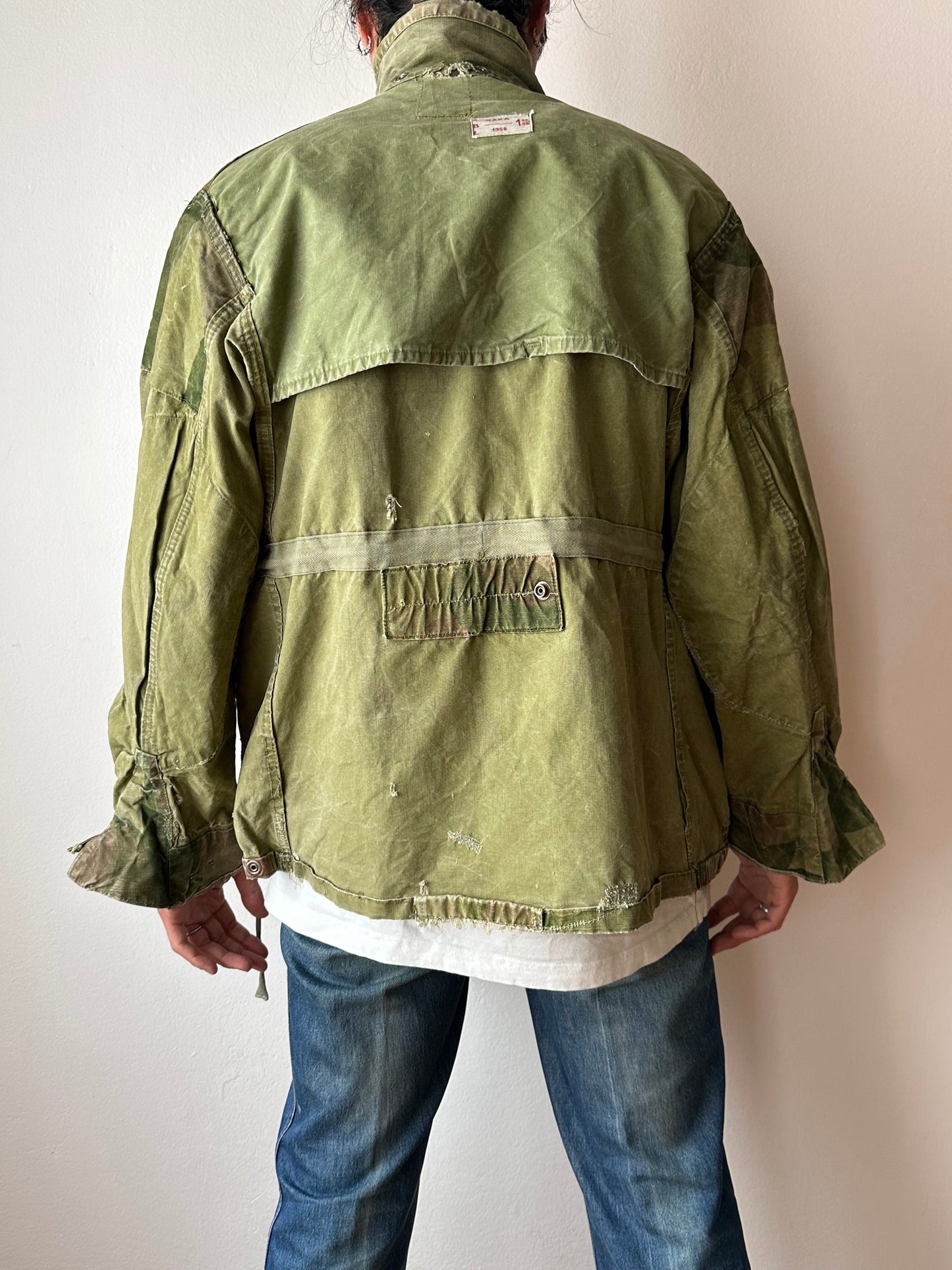 1956s Belgian army parachute smock