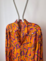 70s pychedelic shirt