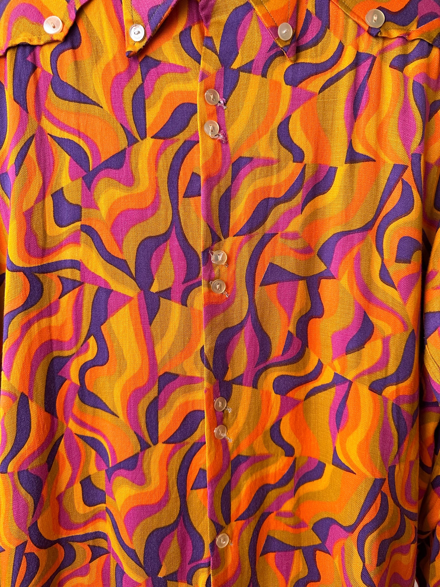 70s pychedelic shirt