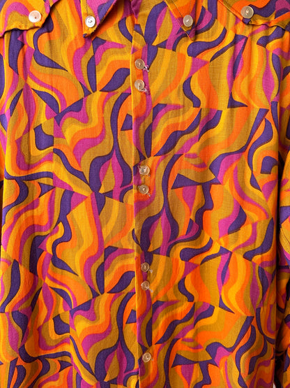 70s pychedelic shirt