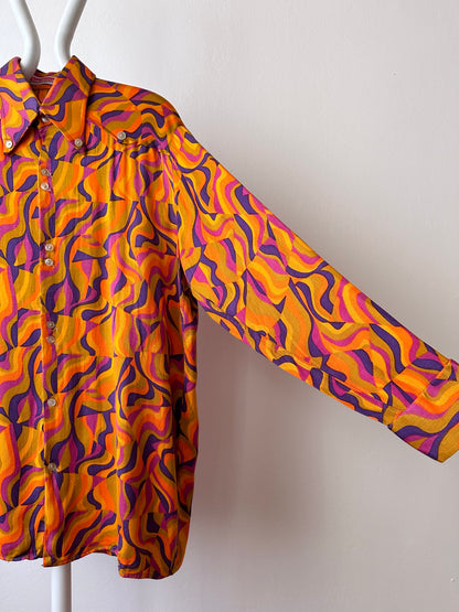 70s pychedelic shirt