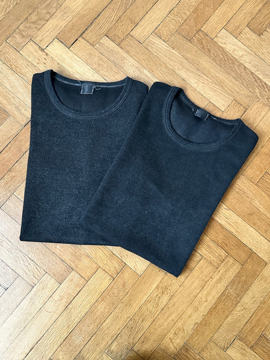 1980s Black Tee 2-Pack - M