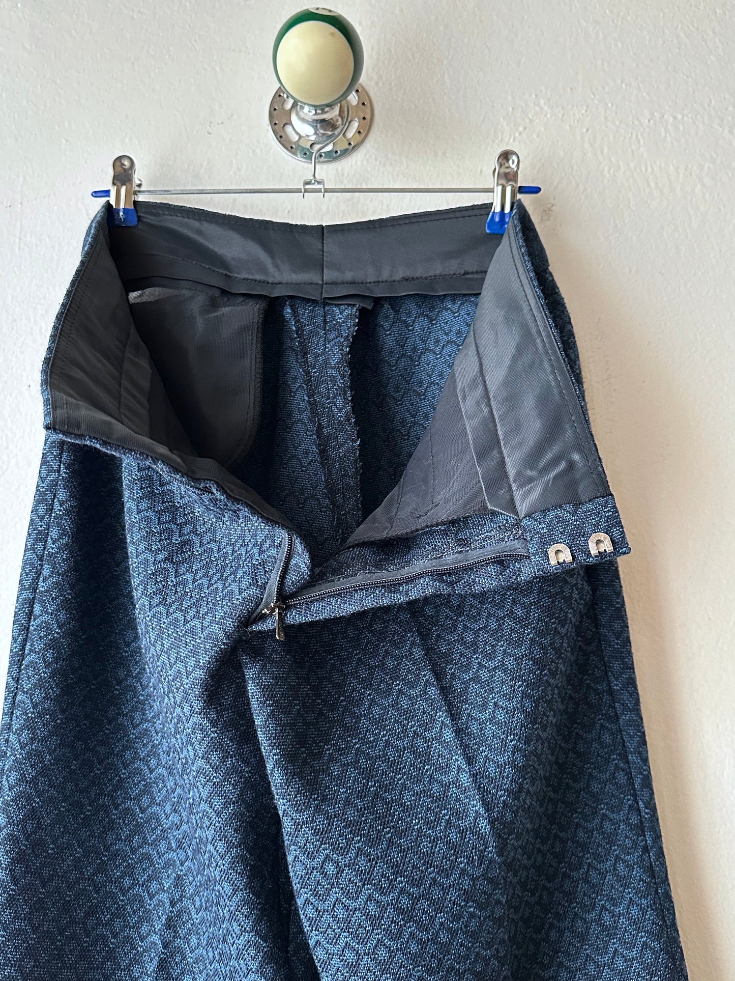 1970s Poly trousers - w28
