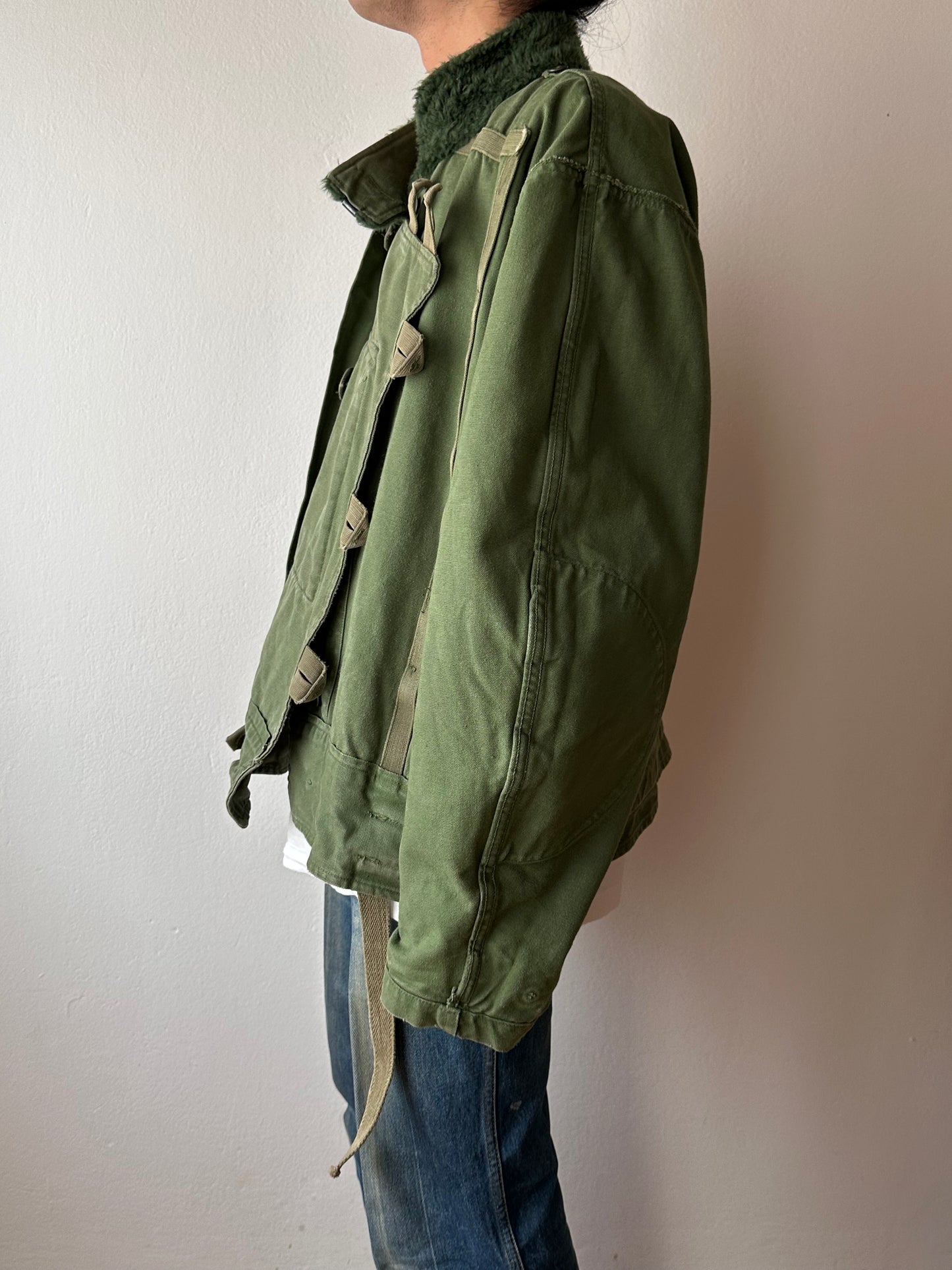 60's 60年代 Swedish motorcycle jacket スウェーデン軍 モーターサイクル ジャケット タンカース  ヴィンテージ ミリタリー military プラハ 古着屋 古着 Praha Prague Vintage store ユーロ古着 ユーロミリタリー ヨーロッパ古着