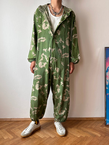 60's 70's 60年代 70年代 ソ連 旧ソ連 ロシア軍 Soviet army KLMK digital camouflage suit jumpsuit ジャンプスーツ  military ミリタリー 冷戦 Vintage ヴインテージ プラハ 古着屋 古着 ユーロ古着 ヨーロッパ古着 Prague Praha Vintage store