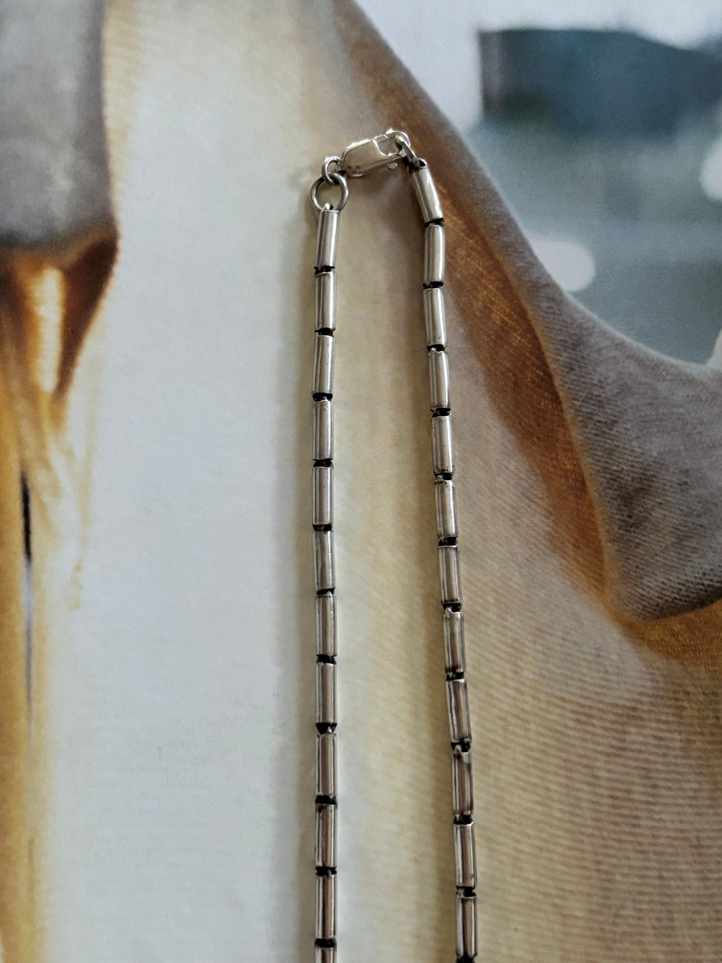 Italy 925 tube cube link