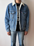 Levi's 1980s sherpa denim trucker