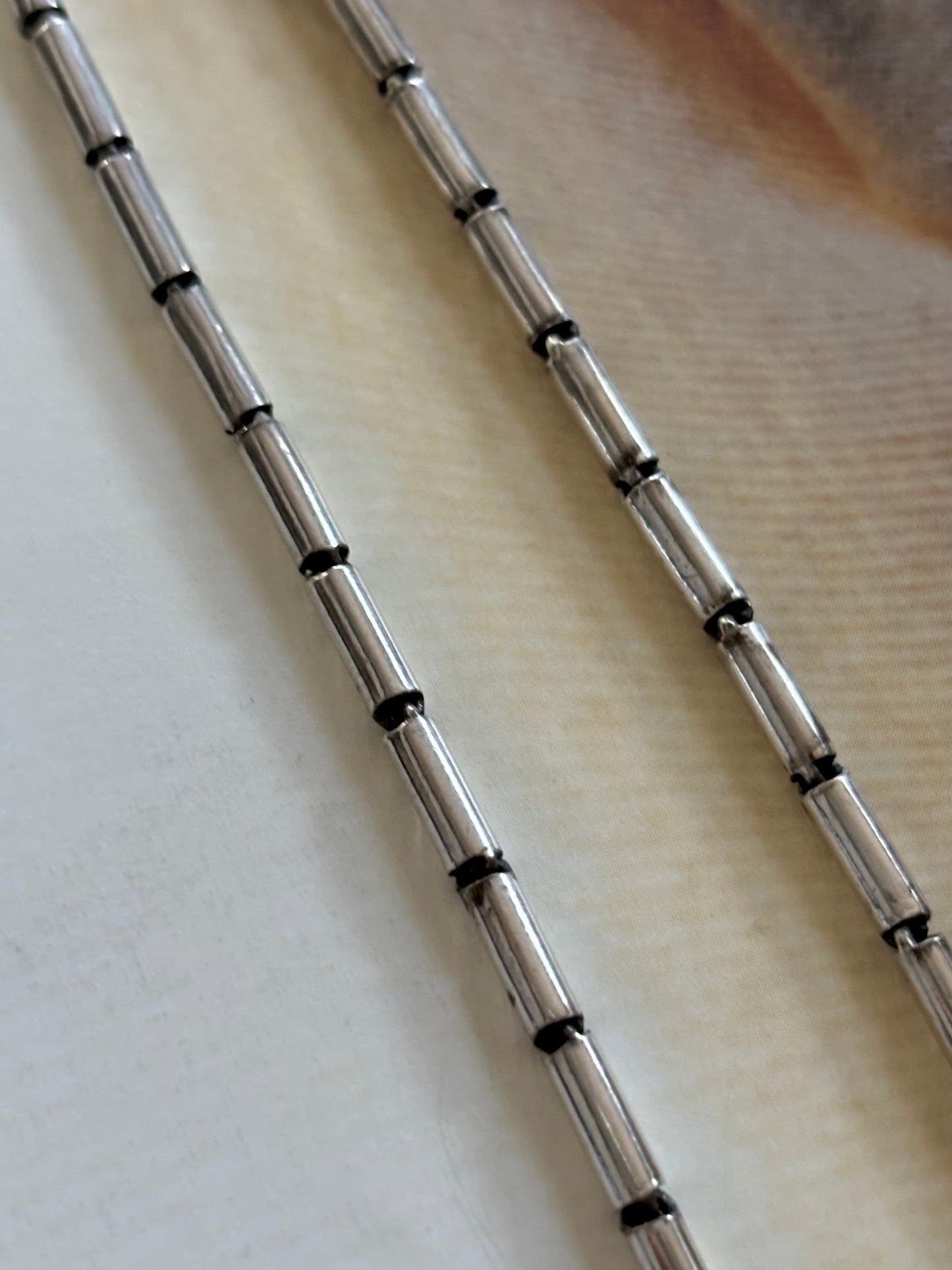 Italy 925 tube cube link