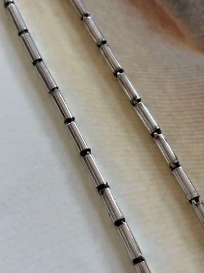 Italy 925 tube cube link