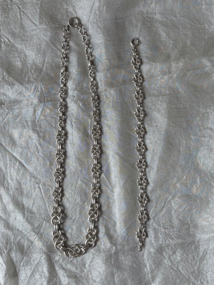1930s Czechoslovakia chain bracelet Ag835