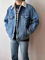 Levi's 1980s sherpa denim trucker