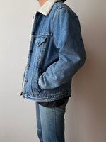 Levi's 1980s sherpa denim trucker