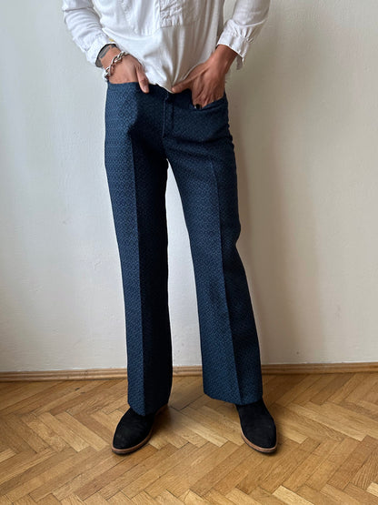 1970s Poly trousers - w28