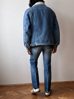 Levi's 1980s sherpa denim trucker