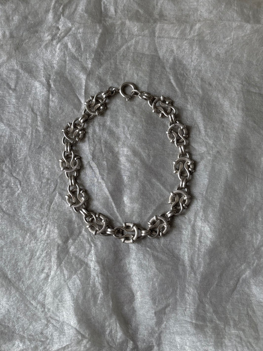1930s Czechoslovakia chain bracelet Ag835