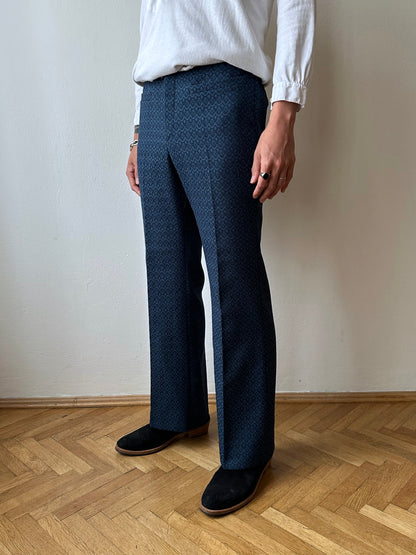 1970s Poly trousers - w28