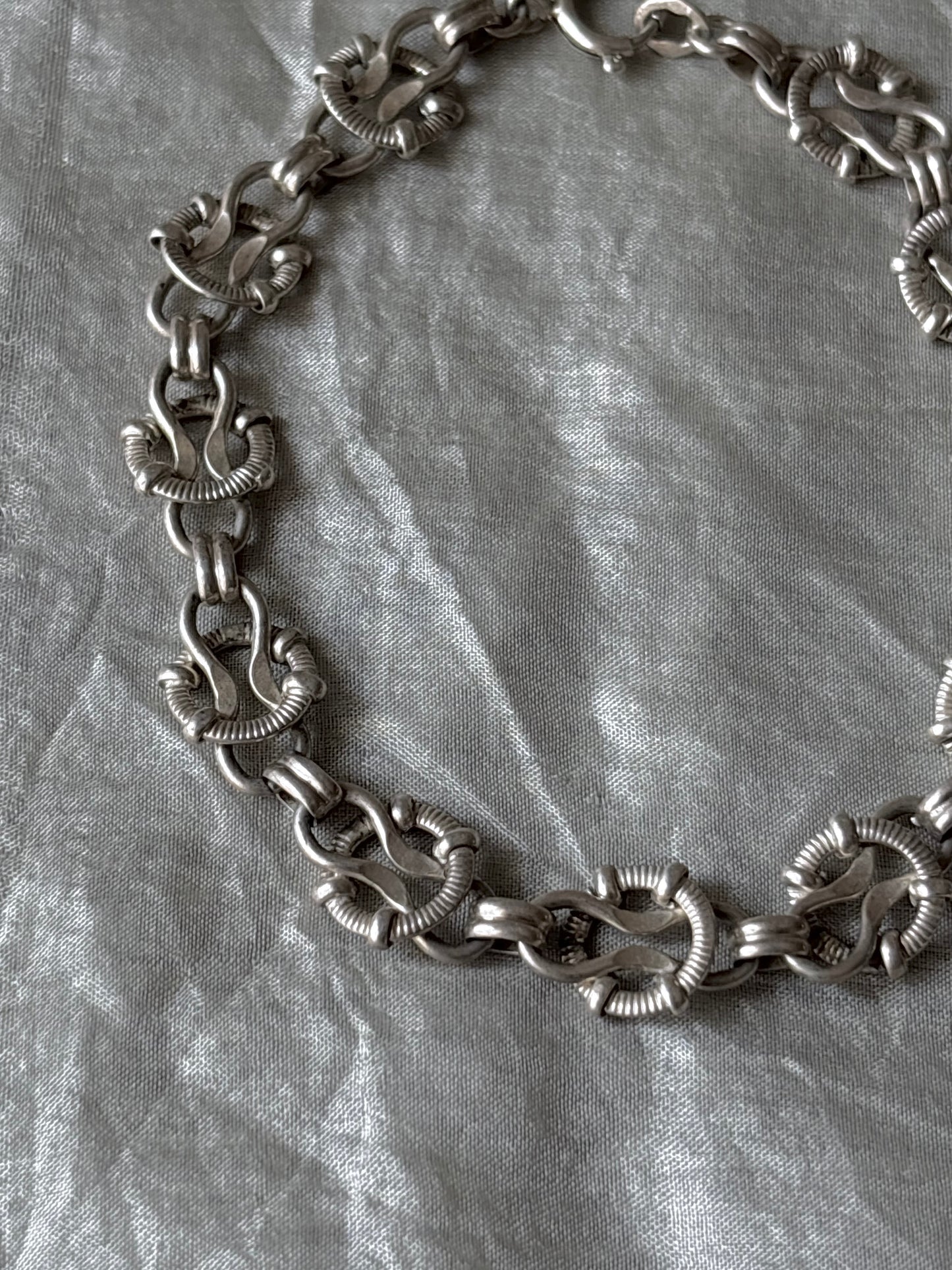 1930s Czechoslovakia chain bracelet Ag835