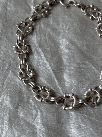 1930s Czechoslovakia chain bracelet Ag835