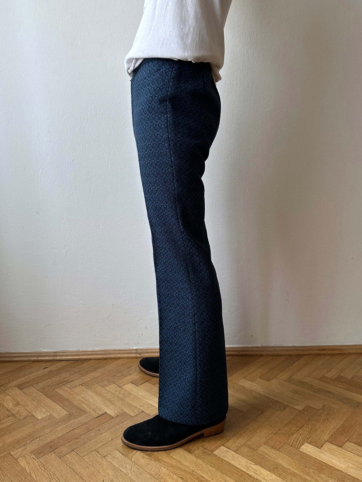 1970s Poly trousers - w28
