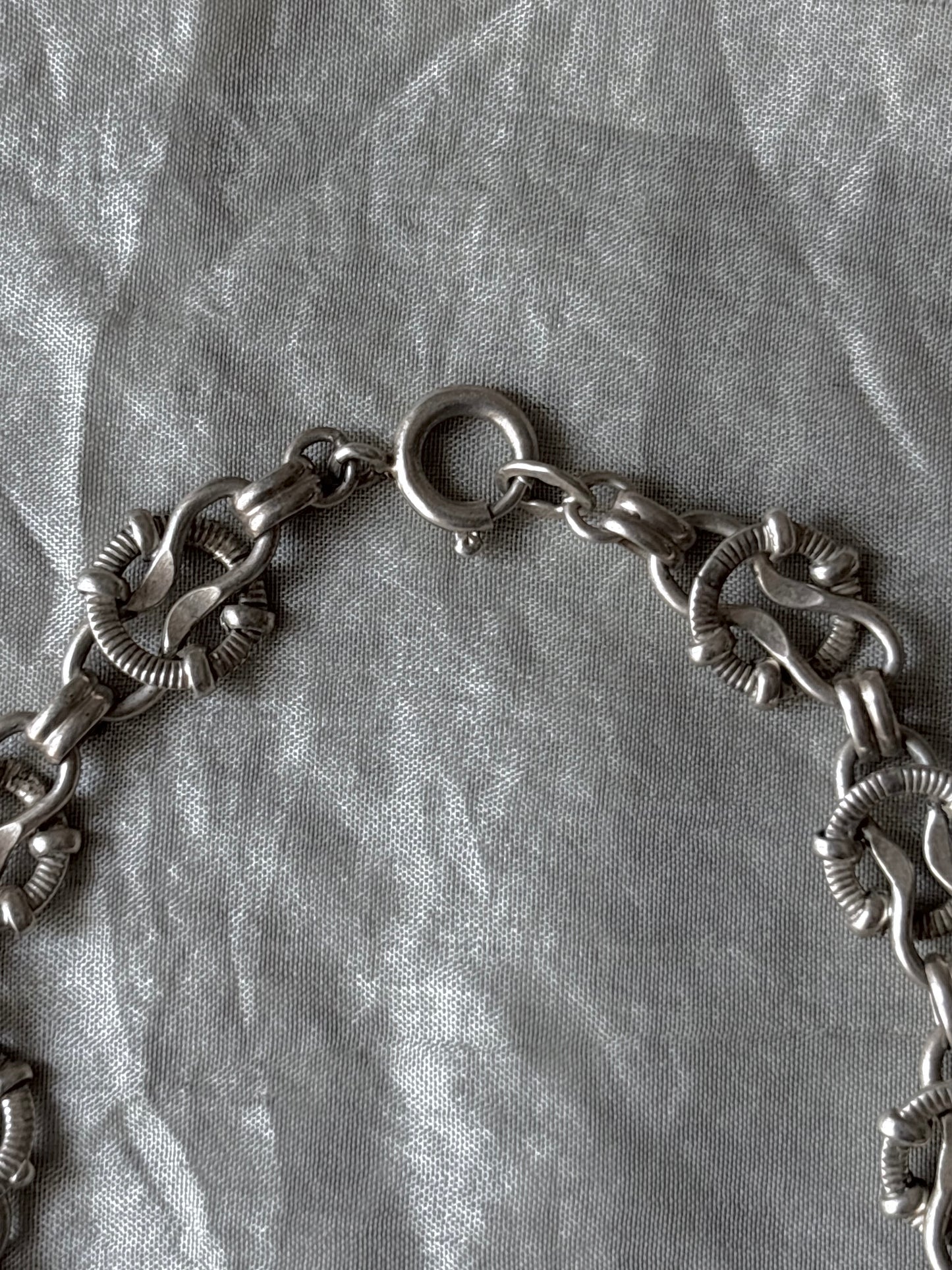 1930s Czechoslovakia chain bracelet Ag835