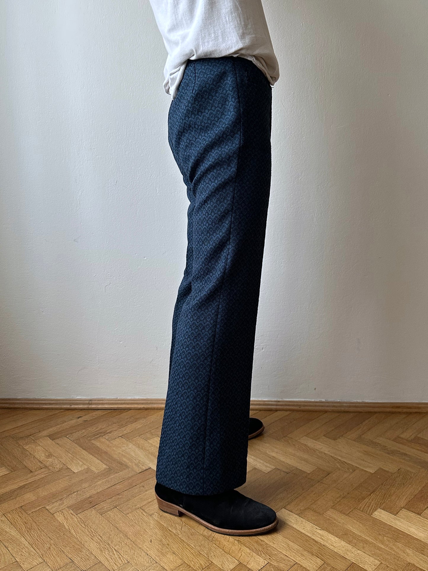 1970s Poly trousers - w28