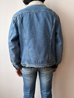 Levi's 1980s sherpa denim trucker