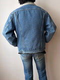 Levi's 1980s sherpa denim trucker