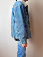 Levi's 1980s sherpa denim trucker