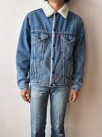 Levi's 1980s sherpa denim trucker