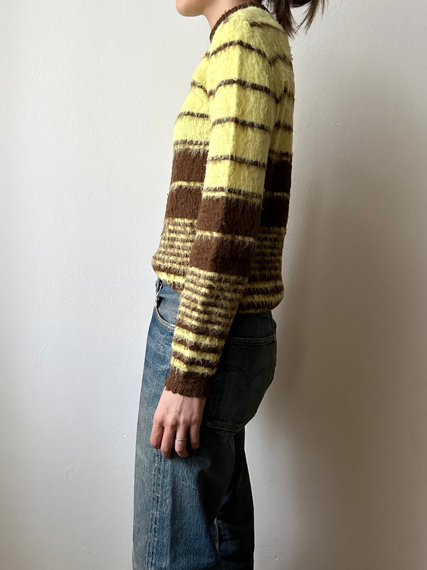 Hungarian vintage shaggy sweater