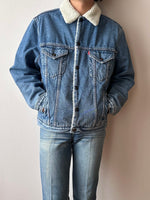 Levi's 1980s sherpa denim trucker